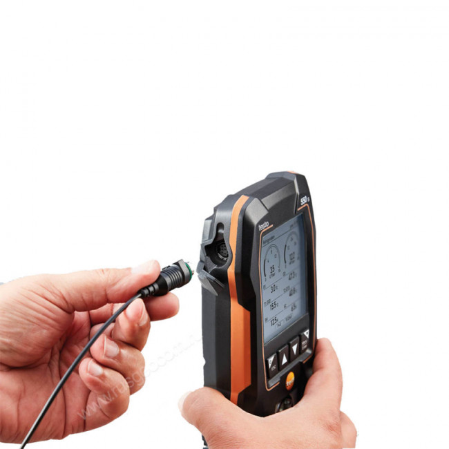 Цифровой манометрический коллектор Testo 550s комплект 3 в кейсе c шлангами