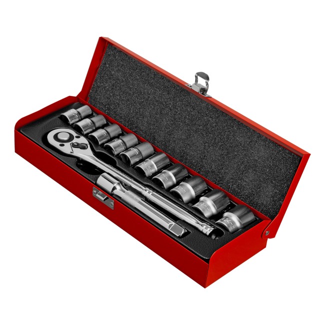 Набор торцевых головок, 1/2" 12 предметов Matrix Набор торцевых головок, 1/2" 12 предметов Matrix