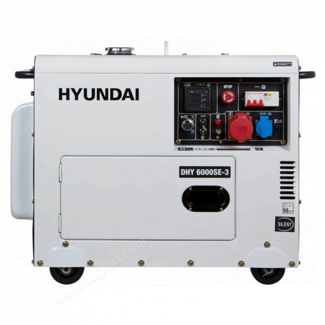 Дизельный генератор Hyundai DHY 6000SE-3 Дизельный генератор Hyundai DHY 6000SE-3