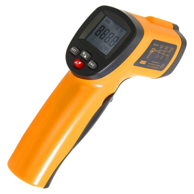 Бесконтактный инфракрасный термометр (пирометр) МЕГЕОН 16550 Бесконтактный инфракрасный термометр (пирометр) МЕГЕОН 16550