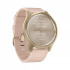 Часы Garmin Vivomove Style светло-золотистый с розовым плетеным нейлоновым ремешком Часы Garmin Vivomove Style светло-золотистый с розовым плетеным нейлоновым ремешком