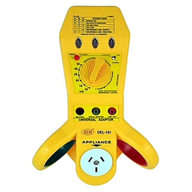 Измеритель параметров электрических сетей SEW DEL-101 Измеритель параметров электрических сетей SEW DEL-101