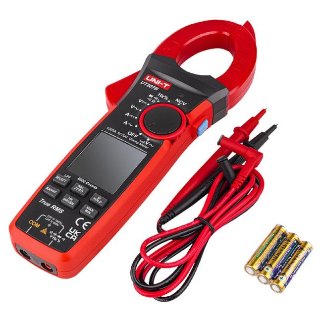 Токовые клещи UNI-T UT207B Токовые клещи UNI-T UT207B