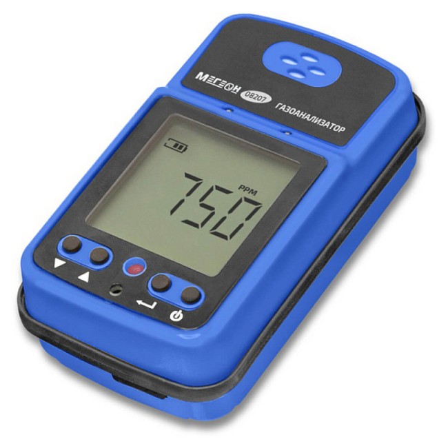 Газоанализатор (измеритель концентрации угарного газа) МЕГЕОН 08207
