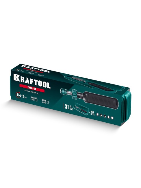 Динамометрическая отвертка KRAFTOOL DS-2 0.4-2 Нм, 64034
