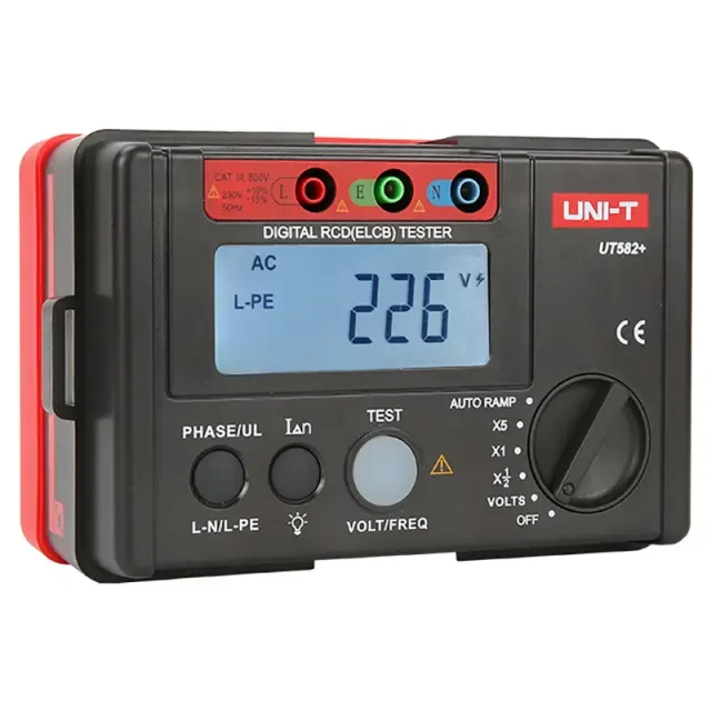 Тестер УЗО UNI-T UT582+ Тестер УЗО UNI-T UT582+