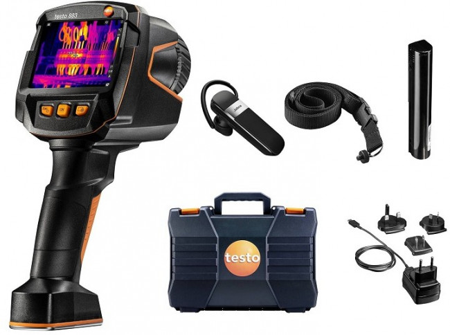 Комплект тепловизора Testo 883 со стандартным объективом