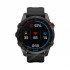 Часы Garmin Fenix 7S Solar серый с черным силиконовым ремешком Часы Garmin Fenix 7S Solar серый с черным силиконовым ремешком