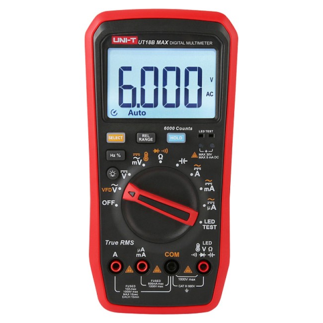 Мультиметр UNI-T UT18B MAX Мультиметр UNI-T UT18B MAX