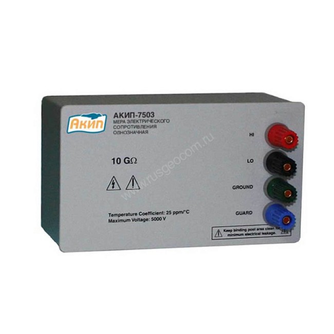 Мера сопротивления АКИП-7503-2Ом Мера сопротивления АКИП-7503-2Ом