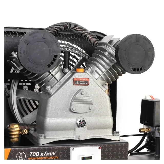 Компрессор поршневой ременной Patriot KRX 700 L200 D Компрессор поршневой ременной Patriot KRX 700 L200 D