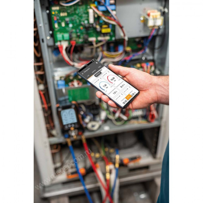 Цифровой манометрический коллектор Testo 550s комплект 2 в кейсе Цифровой манометрический коллектор Testo 550s комплект 2 в кейсе