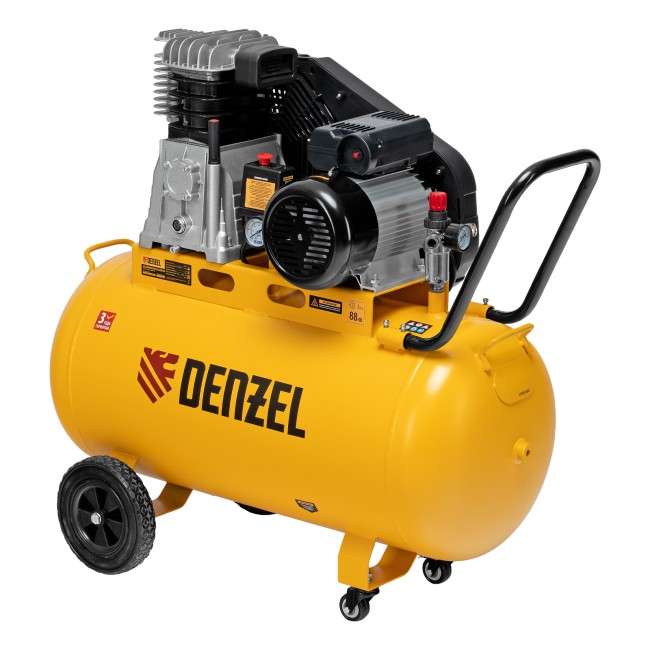 Компрессор воздушный ременной BCI 2200/100 Denzel