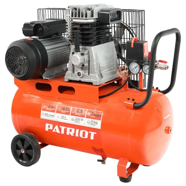 Компрессор поршневой ременной Patriot PTR 50-360I Компрессор поршневой ременной Patriot PTR 50-360I