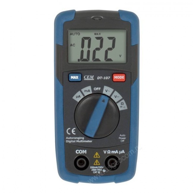 Мультиметр CEM DT-107 Мультиметр CEM DT-107