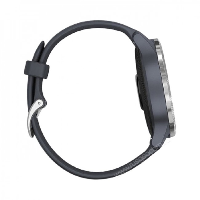 Часы Garmin Venu синий гранит с серебристым безелем Часы Garmin Venu синий гранит с серебристым безелем