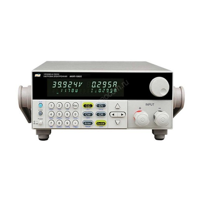 Программируемая электронная нагрузка постоянного тока АКИП-1383